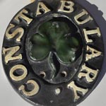 Irish Constabulary station badge