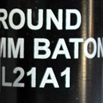 Plastic bullets used by the RUC
